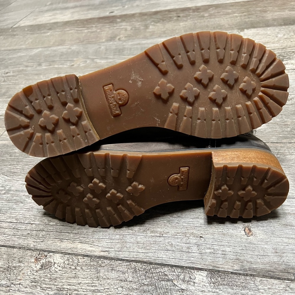 Timberland | canvas and leather boots - Picture 3 of 9